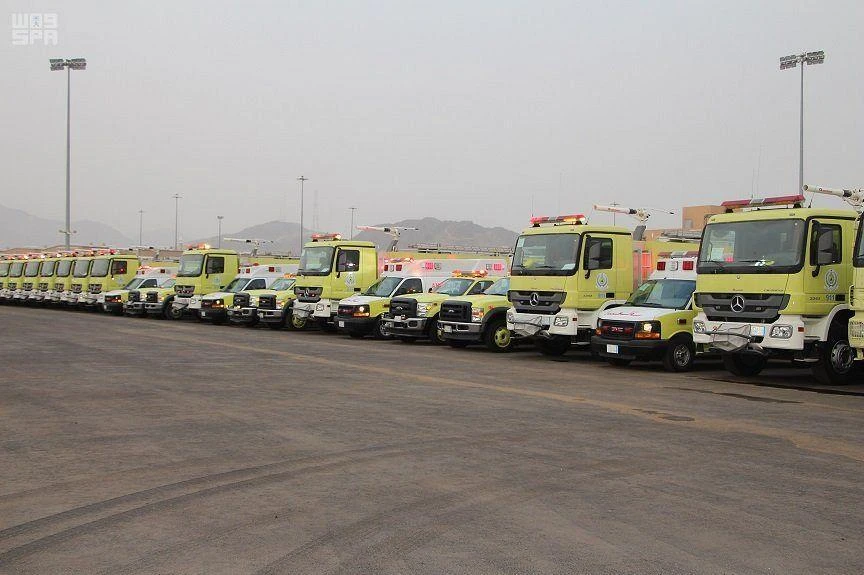 Saudi Arabia’s General Directorate of Civil Defense has announced the completion of its preparations and contingency plans for Hajj. (SPA)