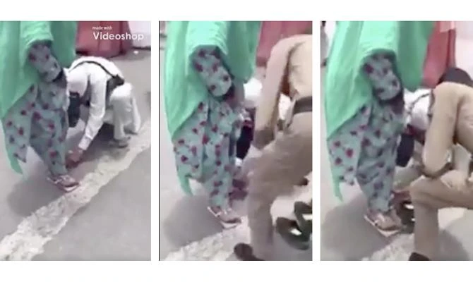 Saudi security officer’s act of kindness caught on camera