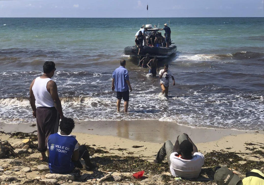 Libya has emerged as a major transit point to Europe for those fleeing poverty and civil war elsewhere in Africa. (Libyan Coast Guard via AP, File)