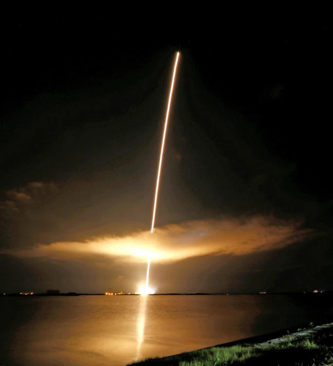 NASA's Parker Solar Probe launches from NASA's Kennedy Space Center in Cape Canaveral, Florida, on August 12, 2018. (REUTERS/Mike Brown)