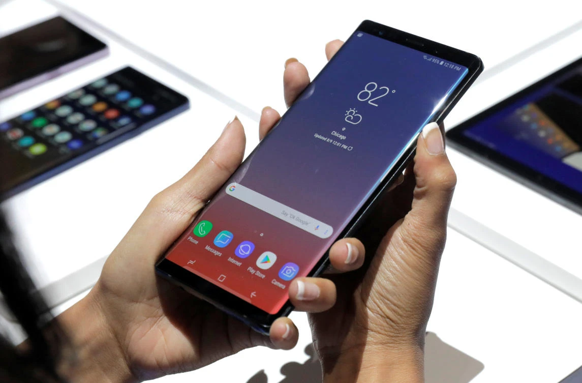 Samsung’s Tianjin plant in China produces 36 million mobile phones a year. (Reuters)