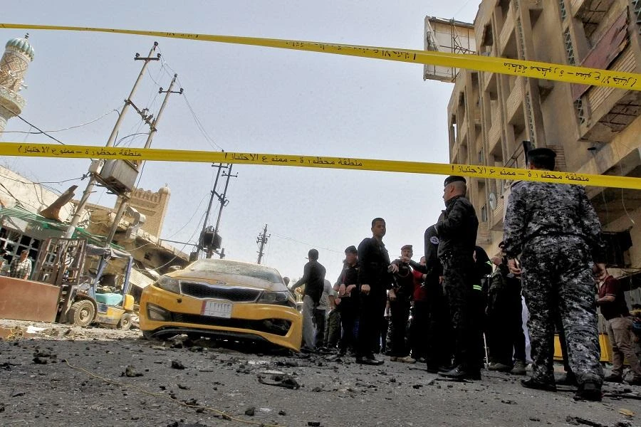 The Mreydi souk is an important hub for illegal weapons sales and the area has seen years of violence since the US-led invasion of Iraq in 2003. (File photo: AFP)