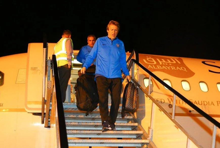 Al-Hilal arrive in the UK ahead of Super Cup final against Al-Ittihad