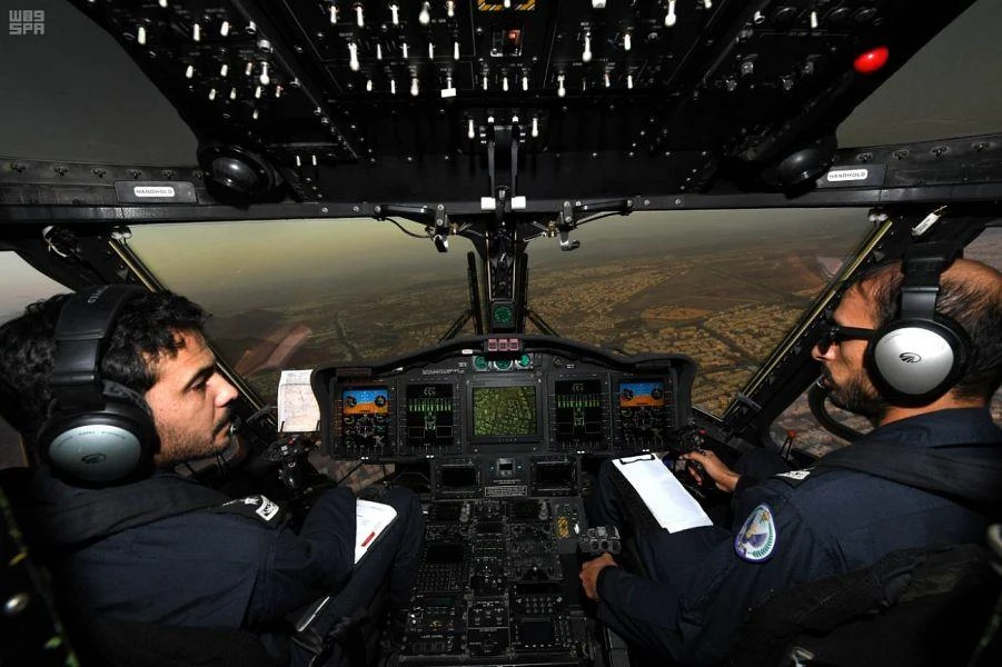 The Saudi General Security Aviation Command continued its ongoing security rounds in Madinah. (SPA)