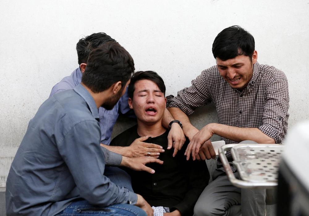 The explosion targeted a private school in a Shiite district of the Afghan capital. (AFP)