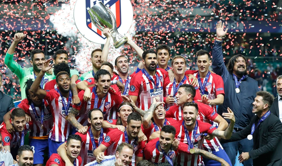 Costa equalized late in the match with his second goal before Saul Niguez and Jorge “Koke” Resurreccion sealed the victory. (AP)