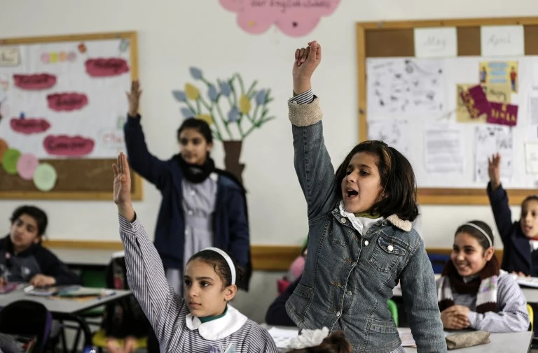 The UN agency for Palestinian refugees said all 711 schools it runs for 526,000 pupils in the Palestinian territories, Jordan, Lebanon and Syria would open for the coming school year. (AFP)