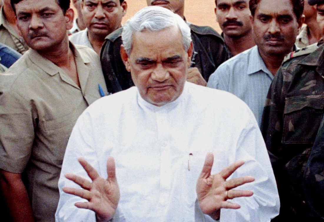 Former Indian Prime Minister Atal Bihari Vajpayee was a Hindu nationalist who in 1998 ordered nuclear weapons tests that stoked fears of atomic war with rival Pakistan. (Reuters)