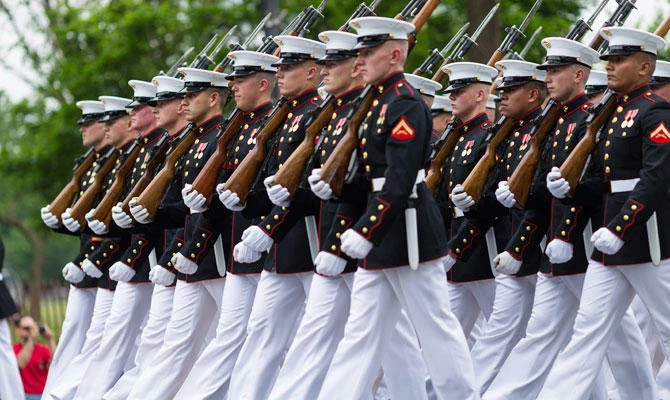 The United States normally holds military parades to mark the end of a conflict. (Shutterstock)