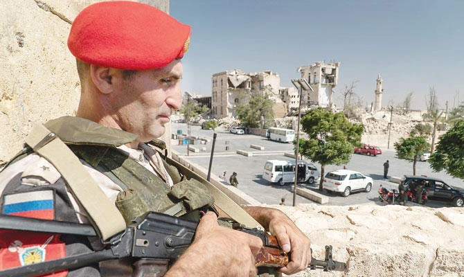 Russian support has strengthened the Syrian regime’s fight against Daesh. (File/AFP)