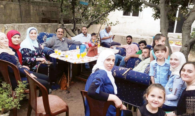 Reunion joy ... the case of the family of Mohsen Abed Al-Hossein Rida raises the hope of relatives of people who went missing during the Lebanese war. (AN photo)