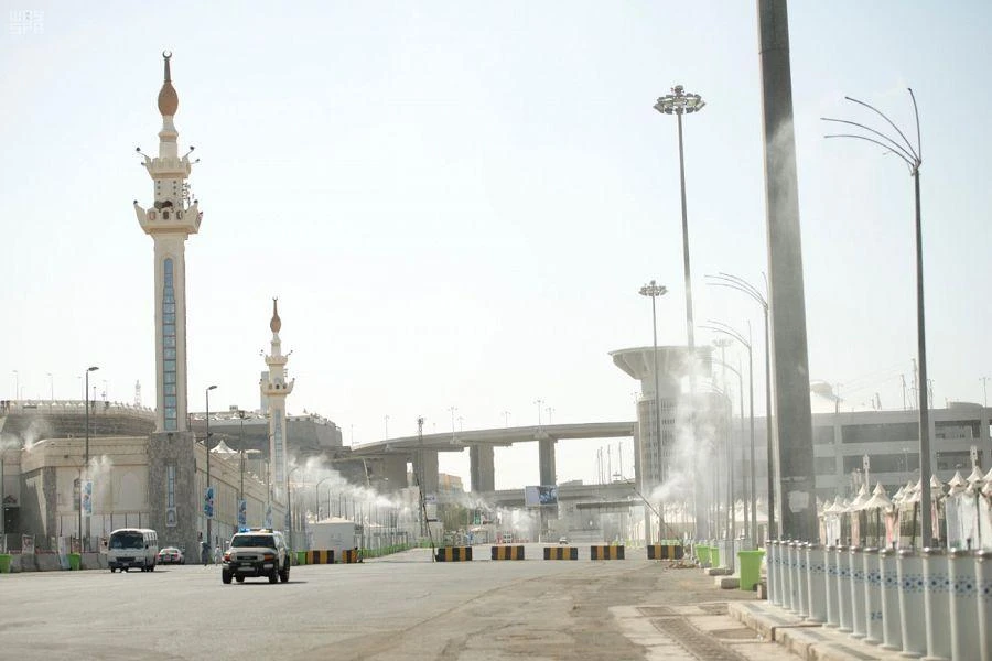 The Jamarat facilities in Mina have completed preparations and are waiting to receive the Hajj pilgrims for the ritual stoning of the devil. (SPA)