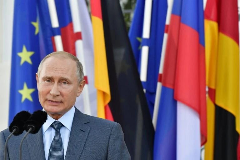 Russia’s foreign policy under President Putin has made the world a more dangerous place, according to New British Foreign Secretary Jeremy Hunt. (AFP)