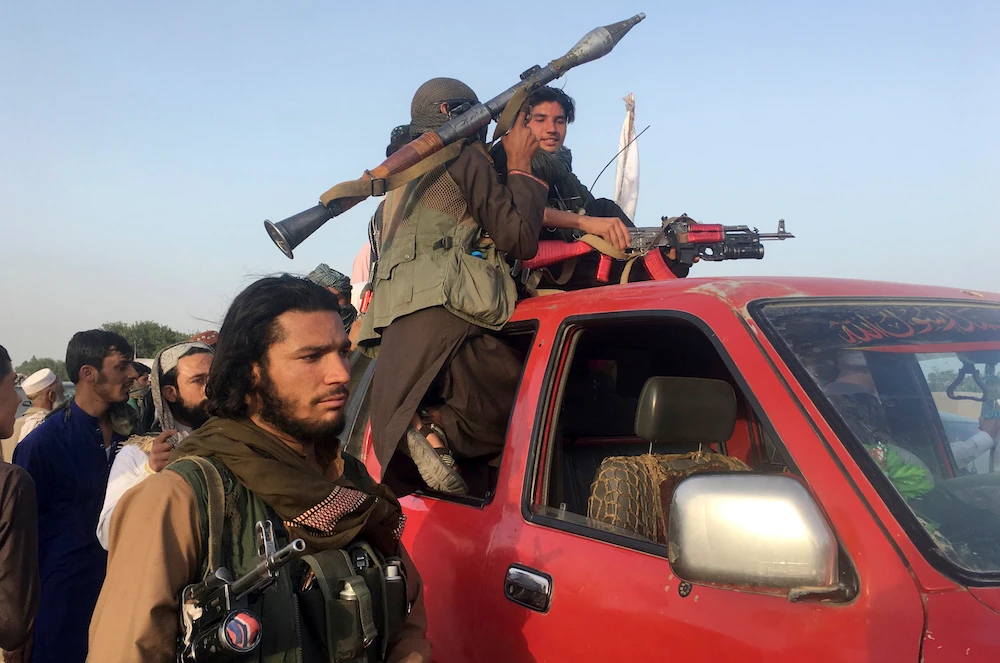The Taliban appeared to have rejected the government offer of a ceasefire for Eid Al-Adha. (AP)