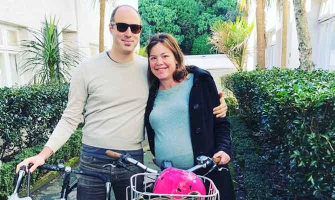 In this Sunday, Aug. 19, 2018, Instagram photo released by New Zealand’s Minister for Women Julie Anne Genter, Genter poses with her partner Peter Nunns in Auckland, New Zealand. (AP)
