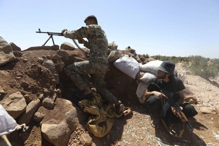The Hayat Tahrir Al-Sham alliance controls around 60 percent of Idlib. (AFP)