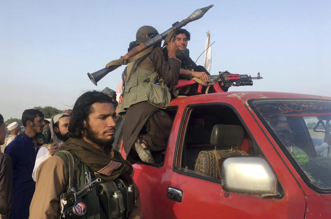 Afghanistan’s president Ashraf Ghani has offered a month-long ceasefire with the Taliban, which the insurgent group rejected. (AP)