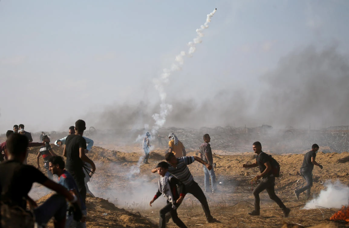 At least 170 Palestinians have been killed by the Israeli army in what it has called border protection during weekly protests that began in late March. (Reuters)