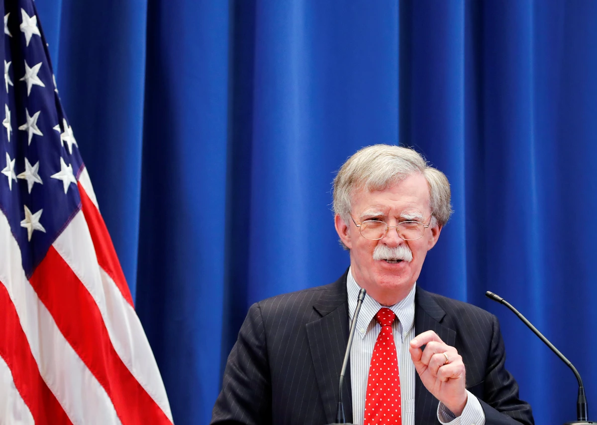 US National Security Advisor John Bolton spoke with Russia's Nikolai Patrushev for five hours. (Reuters)
