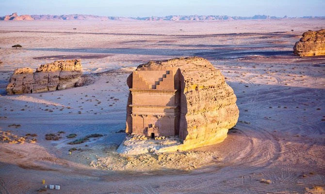 Al-Ula region, roughly the size of Belgium, is home to a number of archaeological treasures and ancient cities — some dating back 4,000 years — and is Saudi Arabia’s first UNESCO World Heritage site. (SPA)