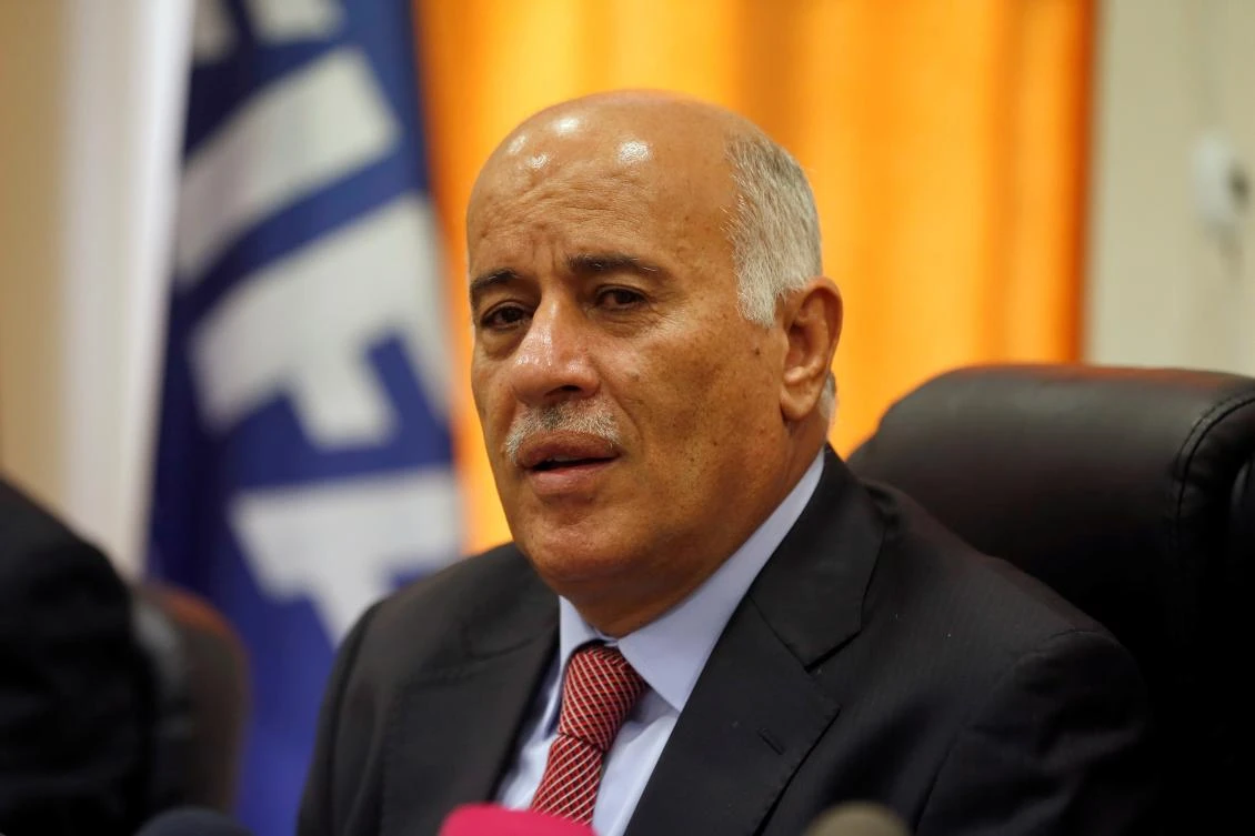 Chairman of the Palestinian football association Jibril Rajoub, who FIFA have given a 12-month ban over Lionel Messi's comments. (AFP/File Photo)