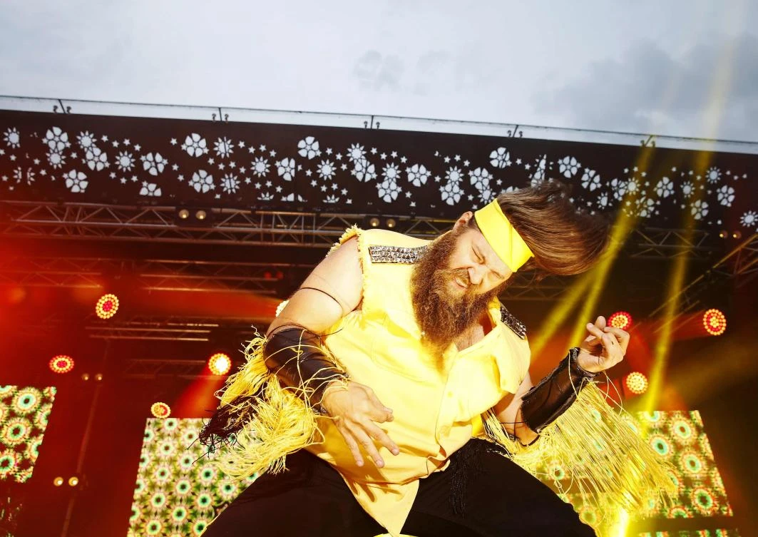 Plucky air guitarists chase stringless glory at world titles in Finland
