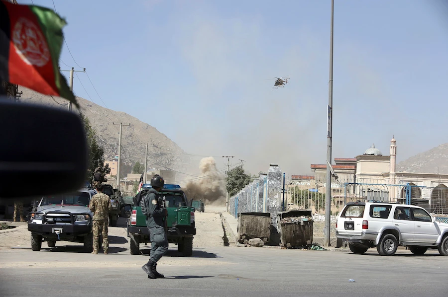 Suicide attack near election office in Afghanistan's east kills 3