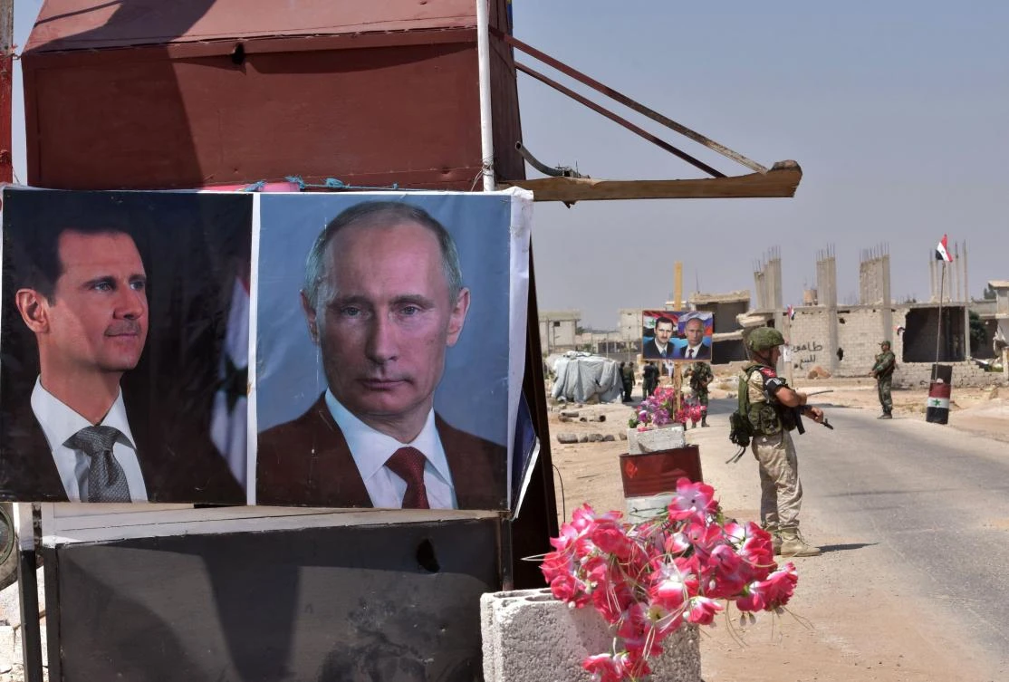 Civilians are coming from rebel-held areas in Idlib province and entering regime-held territories through the Abu Duhur crossing, some of them returning to their villages that were recaptured by the regime forces earlier this year. (File photo: AFP)