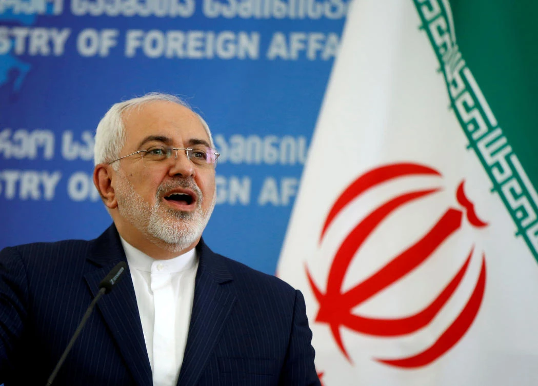 Iranian Foreign Minister Mohammad Javad Zarif speaks to the media in Tbilisi, Georgia, April 18, 2017. (File photo: Reuters)