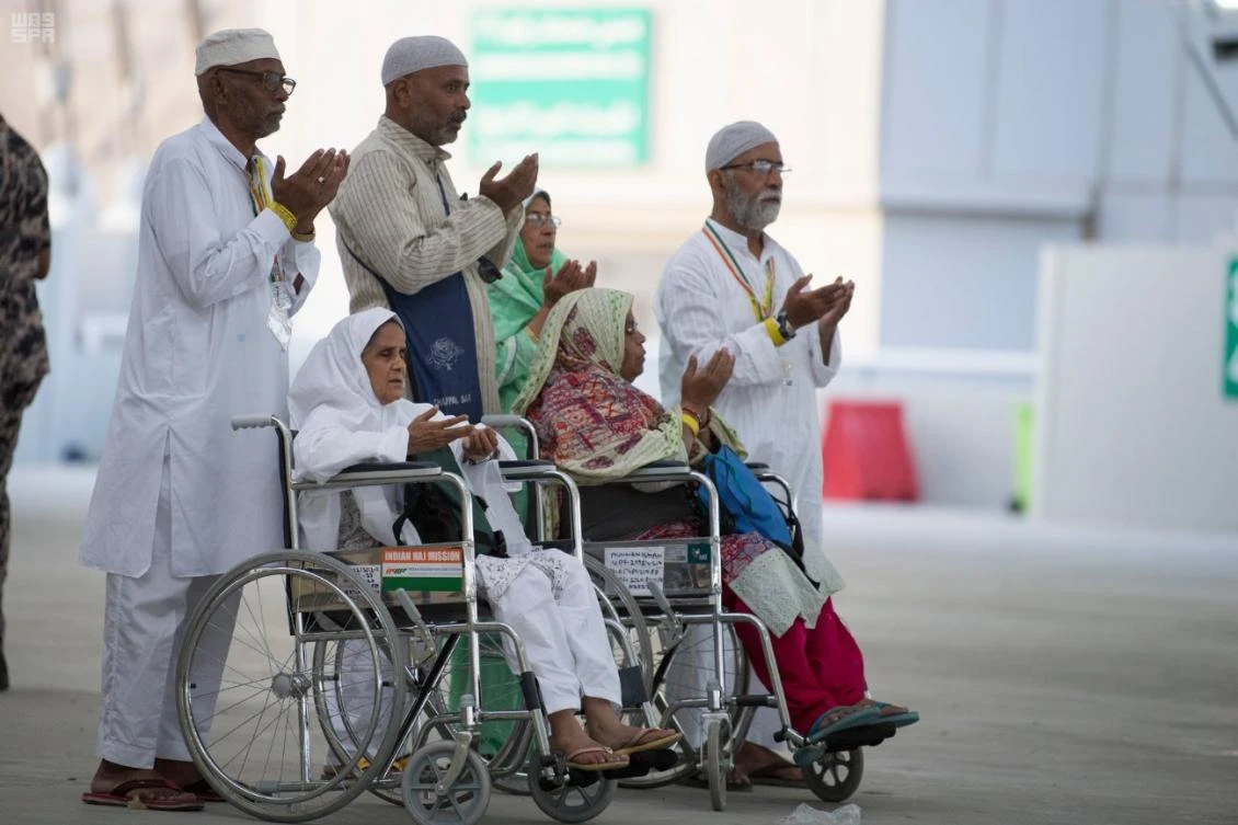 The Ministry of Hajj and Umrah’s information technology department is providing technical solutions to help pilgrims during their stay in Makkah. (SPA)