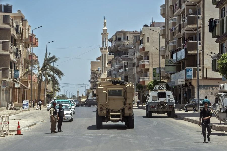 MENA made no reference to any casualties among security forces in the attack, but the privately owned Al-Masri Al-Youm newspaper reported that four policemen had died. (File photo: AFP)