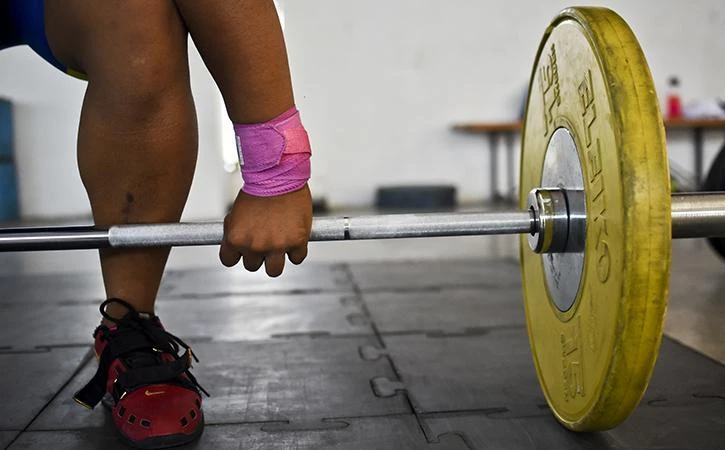In 2017 Hani Al-Qassas was invited to compete in the Islamic Solidarity Games in Baku, but the Israeli authorities denied him permission. (File photo: AFP)