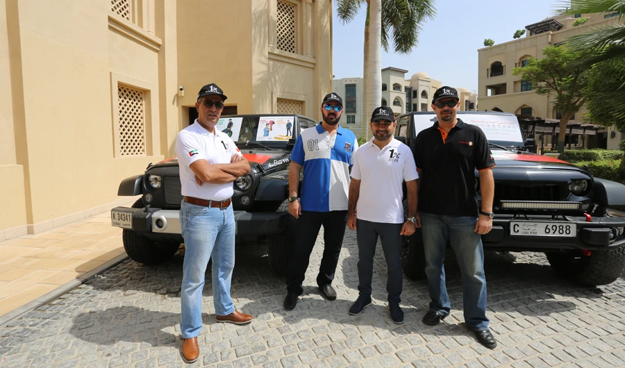 Emirati and UAE-based Arab and Chinese automobile aficionados will participate in the ‘1% Drive Master UAE to China’ tour.
