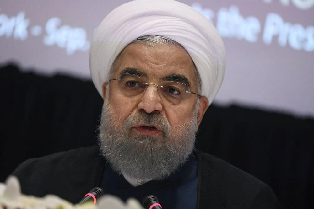 Iran's President Hassan Rouhani answers a question during a press conference in New York on September 20, 2017, on the sideline of the 72nd Session of the United Nations General assembly. (File photo: AFP)