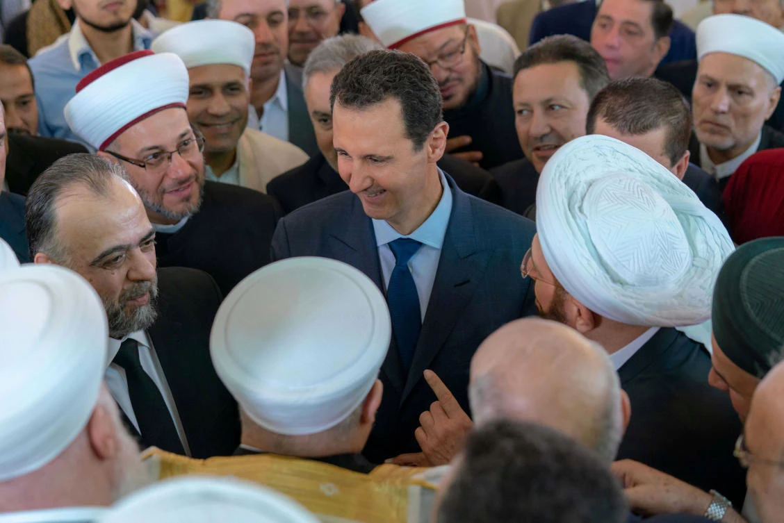 Bashar Al-Assad is preparing for an offensive against the last rebel strongjhold, Idlib. (SANA/Handout via Reuters)