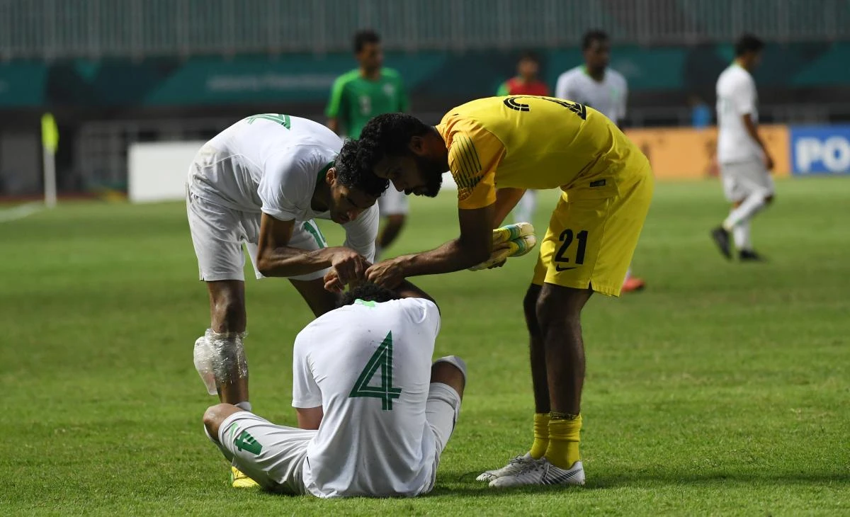 The Young Falcons will fly home on Tuesday after losing 2-1 at the Pakansari Stadium to Japan. (AFP)