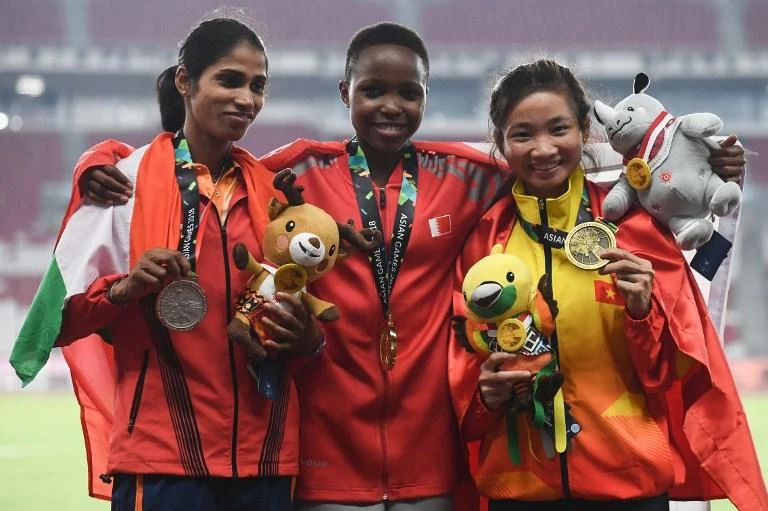 Bahrain once more made the most impressive charge up the table, adding two golds and a silver to their already impressive haul. (AFP)
