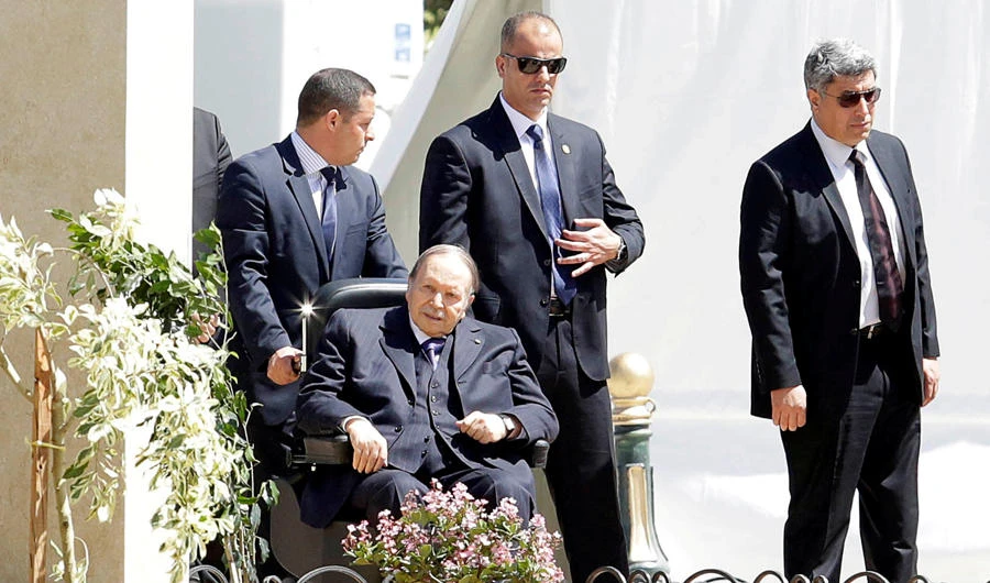 Algerian President Abdelaziz Bouteflika is seen in Algiers, Algeria, on April 9, 2018. (REUTERS/Ramzi Boudina/File Photo)