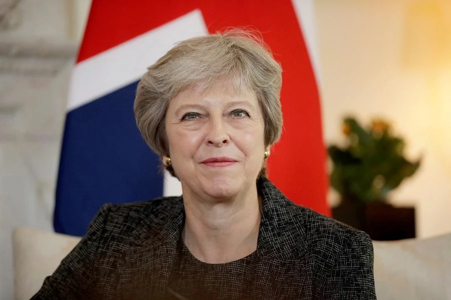 The prime minister will then see British troops in training action and tour a business school, before concluding the trip at a state dinner hosted by Kenyatta. (File photo: AFP)