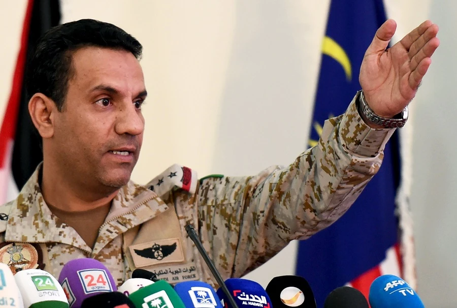 "We will take the appropriate position of the report after the legal review," Arab Coalition's official spokesman Turki Al-Malki said. (File/AFP)