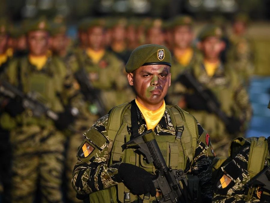 A military spokesman said the blast could have been in retaliation for offensives against the BIFF. (File/AFP)