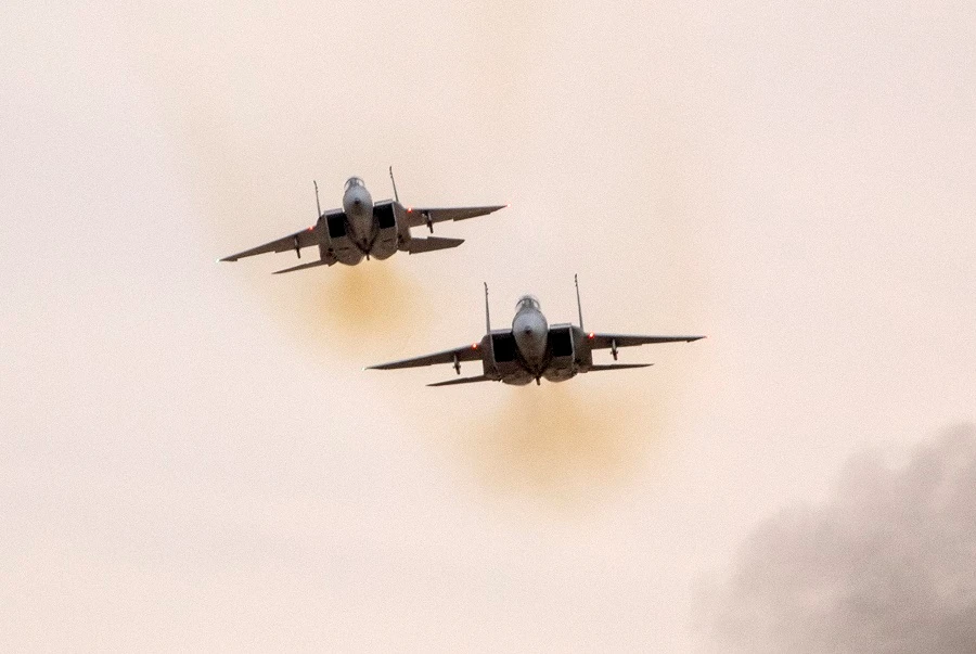 A series of strikes that have killed Iranians in Syria have been attributed to Israel. (File/AFP)