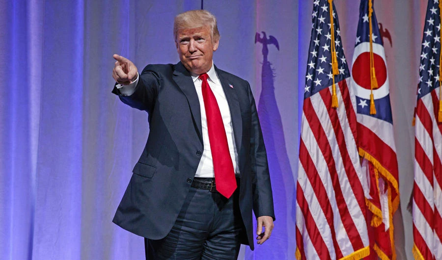 President Donald Trump has accused China of hacking Democratic Party presidential candidate Hillary Clinton's email server during the 2016 Election. (AP Photo/Evan Vucci, File)