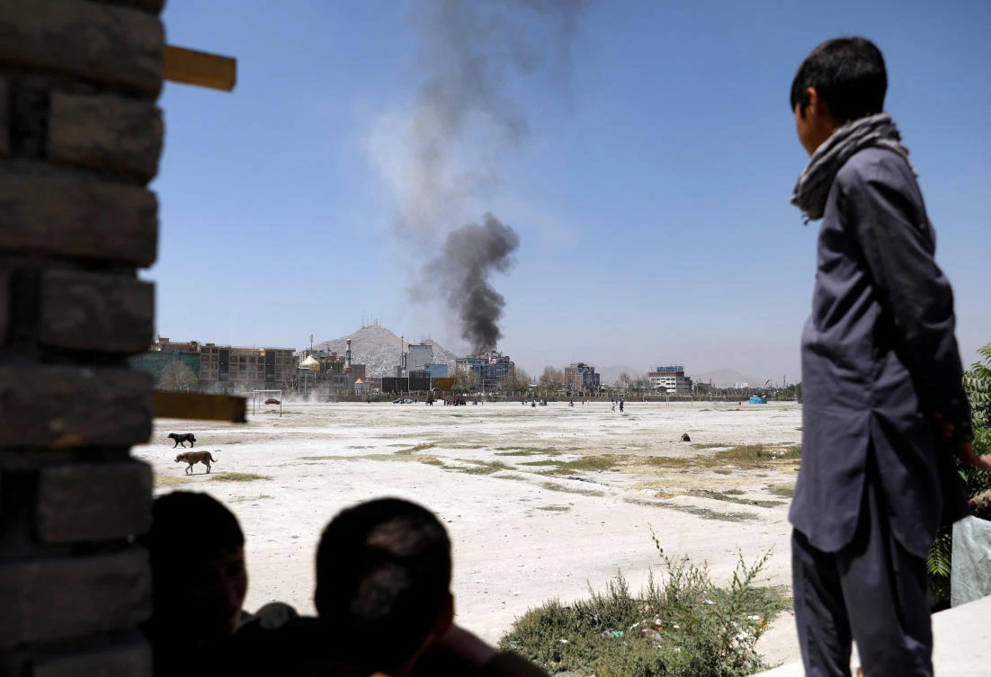 Afghan official says roadside bomb kills 5 police in east