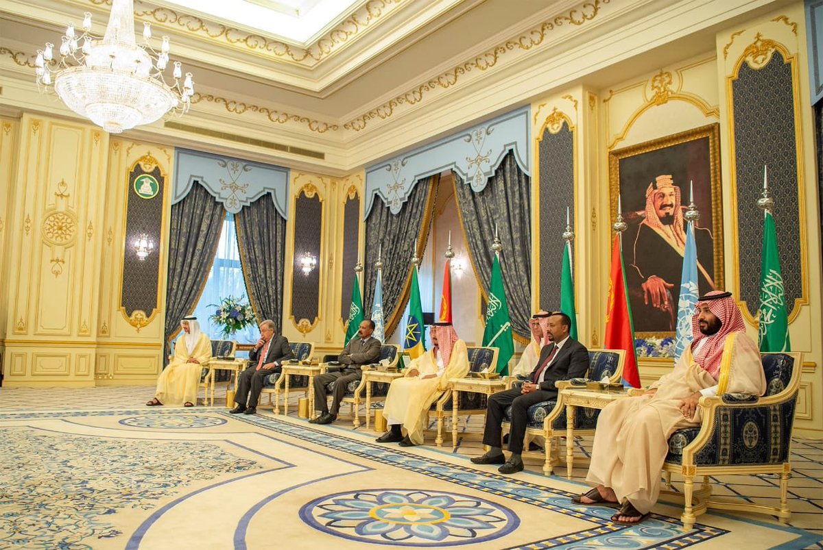 Ethiopia and Eritrea sign Jeddah Peace Agreement in Saudi Arabia