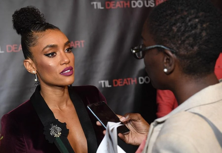 Annie Ilonzeh stars alongside Jennifer Garner in ‘Peppermint.’ (File photo: AFP)