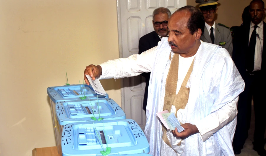 Mauritanians vote in last election before key presidential ballot
