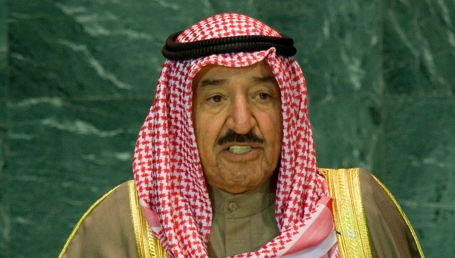 Amir Sheikh Sabah Al-Ahmad Al-Jaber Al-Sabah will be in Washington from Monday. (File Photo/AFP)
