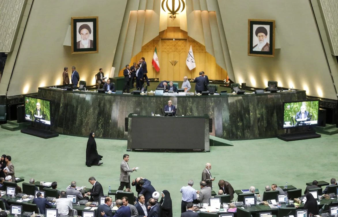 Last week Iran’s government impeached the Economy Minister. (AFP/File/Atta Kenare)