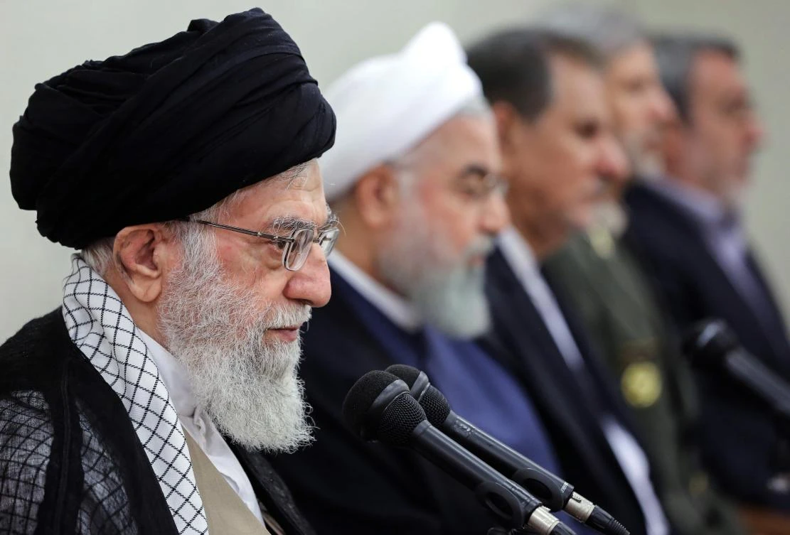 Ayatollah Khamenei emphasized that based on political calculations there is no likelihood of a military war. (File/AFP/HO/Khameni.ir)
